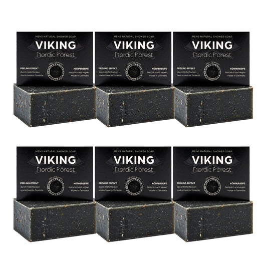 Bundle Viking Nordic Forest Men's Exfoliating Soap