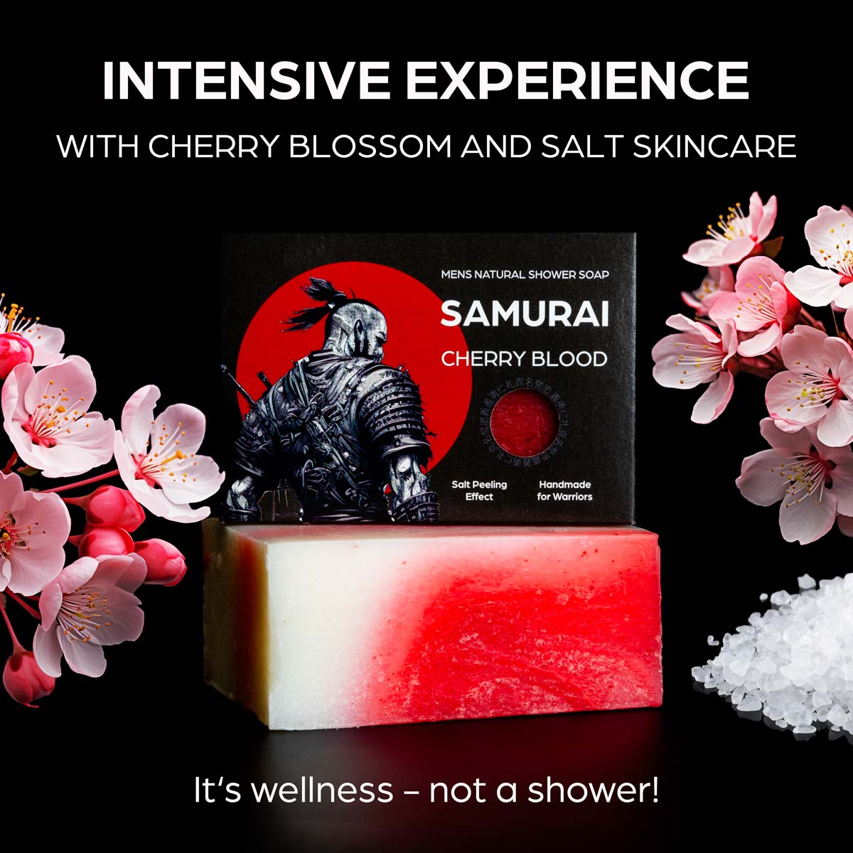 Bundle Samurai Cherry Blood Men Exfoliating Body Care Soap